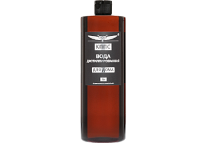 Вода дистиллированная КППС ДЛЯ ДОМА 1 литр